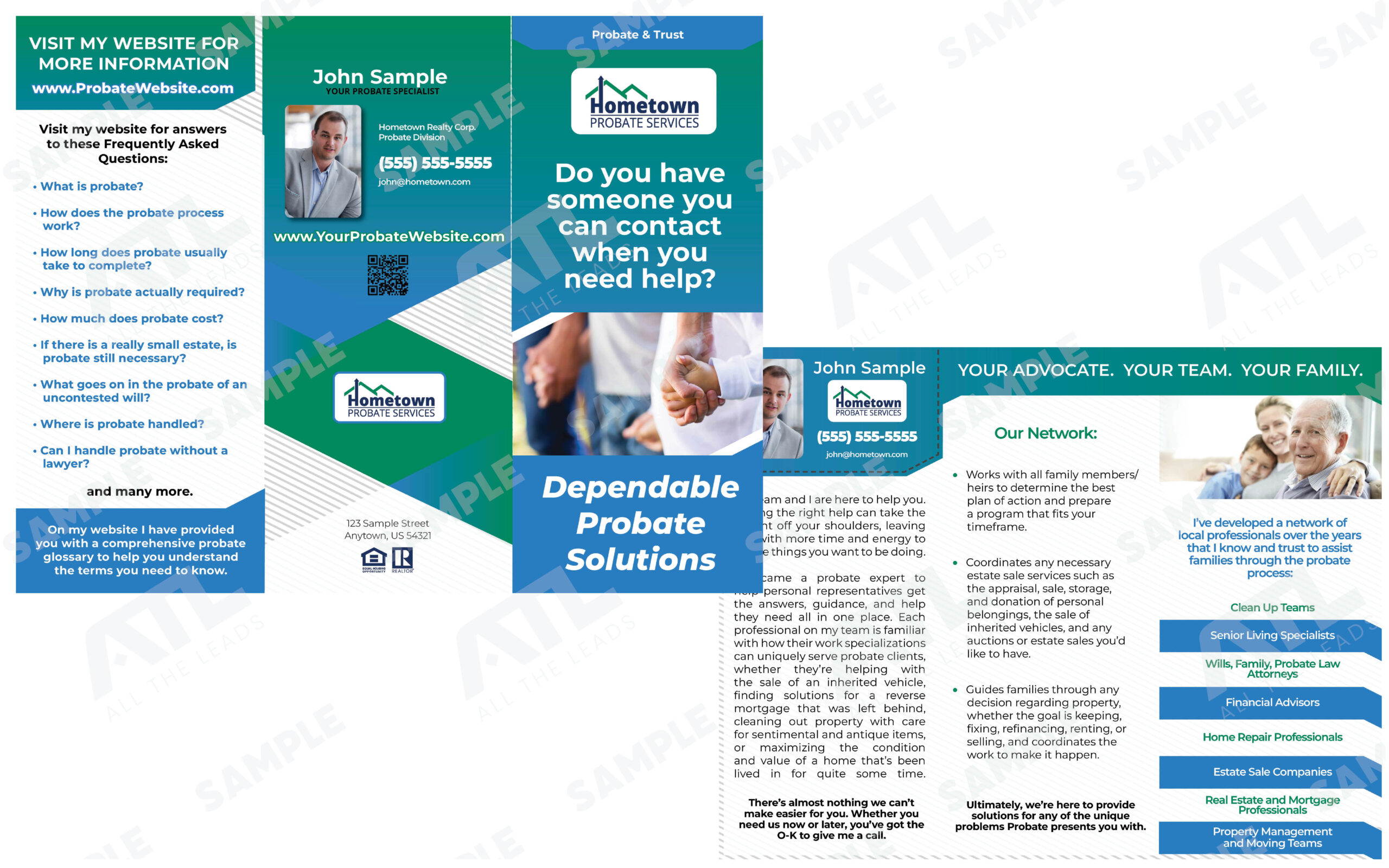 Dependable Probate Brochure Design